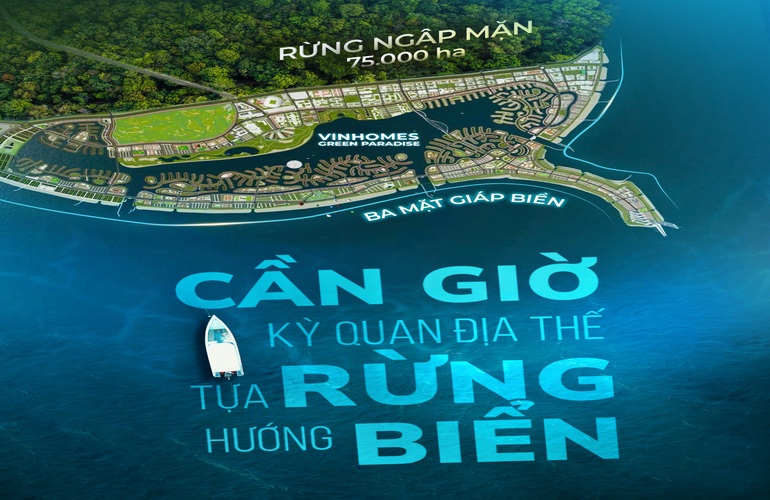 CẦN GIỜ KỲ QUAN ĐỊA THẾ TỰA RỪNG HƯỚNG BIỂN
